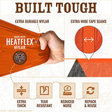 World's Toughest Ultralight Survival Tent • 2 Person Mylar Emergency Tube Tent + Paracord • All Weather Protection - Hiking, First Aid Kit, Outdoor Survival