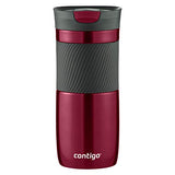 Contigo Byron SnapSeal Vacuum-Insulated Travel Mug, Spiced Wine and Stormy Weather , 16 oz, (Pack of 2)