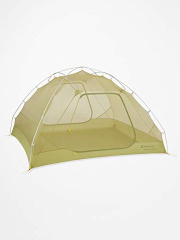 Marmot Unisex's Tungsten UL 1P Ultralight Person, Small 1/2/3/4 Man Trekking, Camping Tent, Absolutely Waterproof, Wasabi, 1