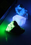 11 Watt Enhanced Short Wave (254nm) UV Blacklight Built In LED Spotlight w/Fluorescent Mineral Rock Samples