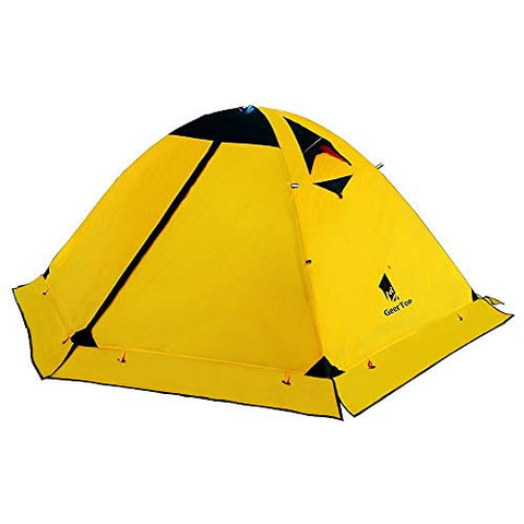 GEERTOP Ultralight 2 Man Tent Waterproof Double Layer 4 Season Backpacking - Easy Set Up