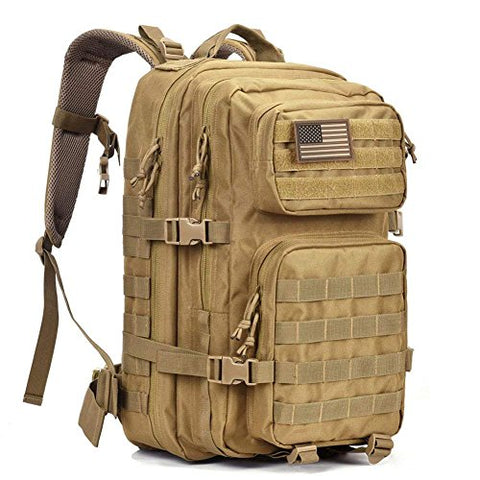 REEBOW GEAR Military Tactical Backpack Large Army 3 Day Assault Pack Molle Bag