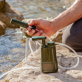 Survivor Filter PRO - Water Filter - Camping, Hiking, Emergency 2 Cleanable 100,000L Membranes + Carbon Filter, Family Prep