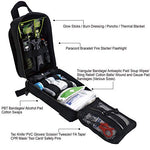 EVERLIT 250 Pieces Survival First Aid IFAK Molle System Compatible Outdoor Emergency Kits Trauma Bag - Camping Hiking