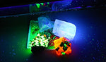 11 Watt Enhanced Short Wave (254nm) UV Blacklight Built In LED Spotlight w/Fluorescent Mineral Rock Samples