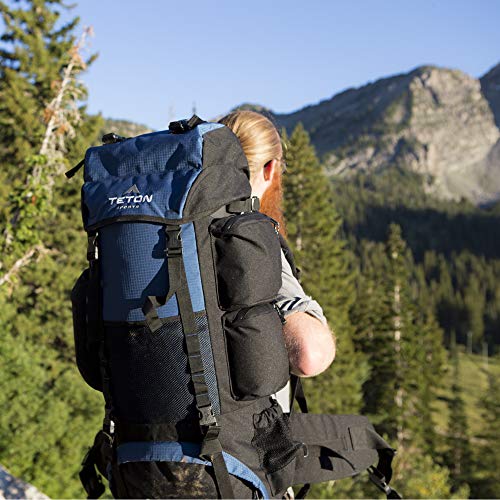 TETON Sports Explorer 4000 Internal Frame High Performance Backpack Navy offers Blue..