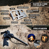 EVERLIT 250 Pieces Survival First Aid IFAK Molle System Compatible Outdoor Emergency Kits Trauma Bag - Camping Hiking